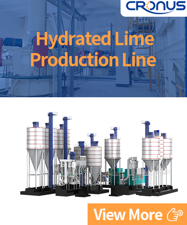 Hydrated lime production line